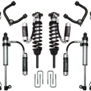 ICON 0-3.5&#8243;/0-2.75&#8243; Stage 9 Suspension Kit w/ Tubular UCA (05-15/16-Up Toyota Tacoma)