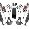Rough Country 3.5" Lift Kit | Vertex Coilovers | Vertex Shocks | For OEM Aluminum or Stamped Steel Control Arms (14-18 Chevy Silverado/GMC Sierra 1500 | 4WD)