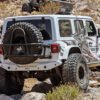 Jeep JL Swing Out Rear Tire Carrier - Aluminum - Image 2