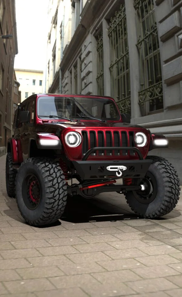 Front Bumper Jeep Wrangler JK, JL y JT - Image 3